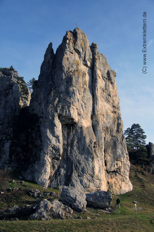 Routendatenbank mit Klettertopo und Kletterführer vom Klettergebiet Konstein, südliches Frankenjura