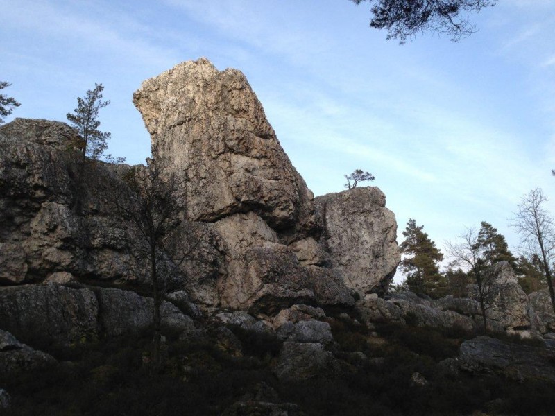 Felsfoto: Kleiner Pfahl - Großer Turm und 39 weitere Felsen im Klettergebiet Bayerischer Wald ➤ Routen mit Schwierigkeitsgraden f&uuml;r den Fels Kleiner Pfahl - Großer Turm ➤ Klettertopo & Kletterf&uuml;hrer ➤ 18.05.2026