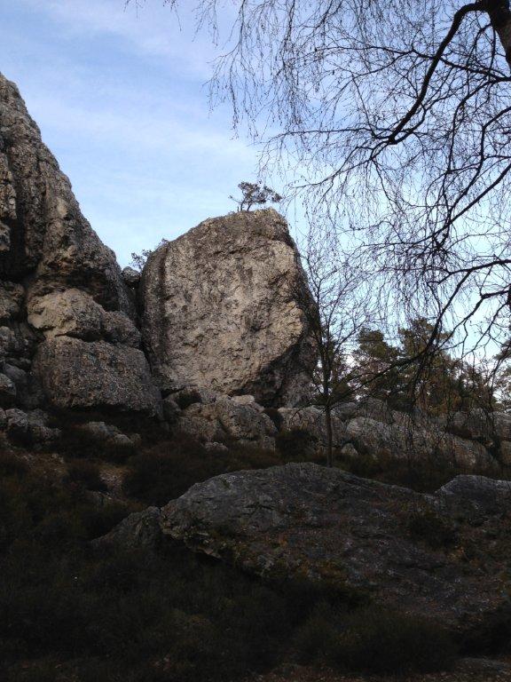 Felsfoto: Kleiner Pfahl - Happy Wall und 39 weitere Felsen im Klettergebiet Bayerischer Wald ➤ Routen mit Schwierigkeitsgraden f&uuml;r den Fels Kleiner Pfahl - Happy Wall ➤ Klettertopo & Kletterf&uuml;hrer ➤ 18.05.2026