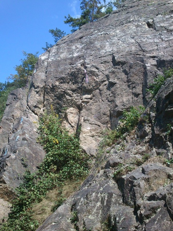 Felsfoto: Martinswand und 39 weitere Felsen im Klettergebiet Bayerischer Wald ➤ Routen mit Schwierigkeitsgraden f&uuml;r den Fels Martinswand ➤ Klettertopo & Kletterf&uuml;hrer ➤ 18.05.2026