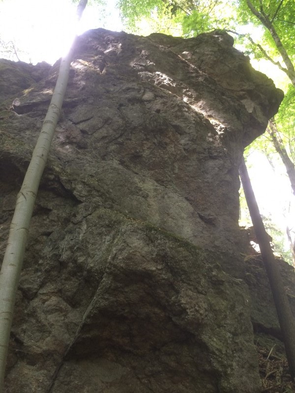 Felsfoto: Dach´lwand und 39 weitere Felsen im Klettergebiet Bayerischer Wald ➤ Routen mit Schwierigkeitsgraden f&uuml;r den Fels Dach´lwand ➤ Klettertopo & Kletterf&uuml;hrer ➤ 18.05.2026