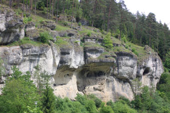 Die Fr&auml;nkische Schweiz - auch Frankenjura genannt - ist eins der besten Klettergebiete weltweit