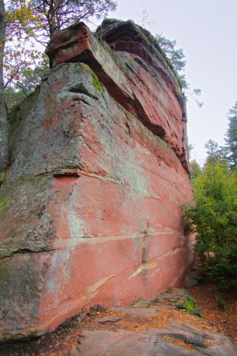 Langenfels - sch&ouml;nes Klettergebiet im Norden der Vogesen