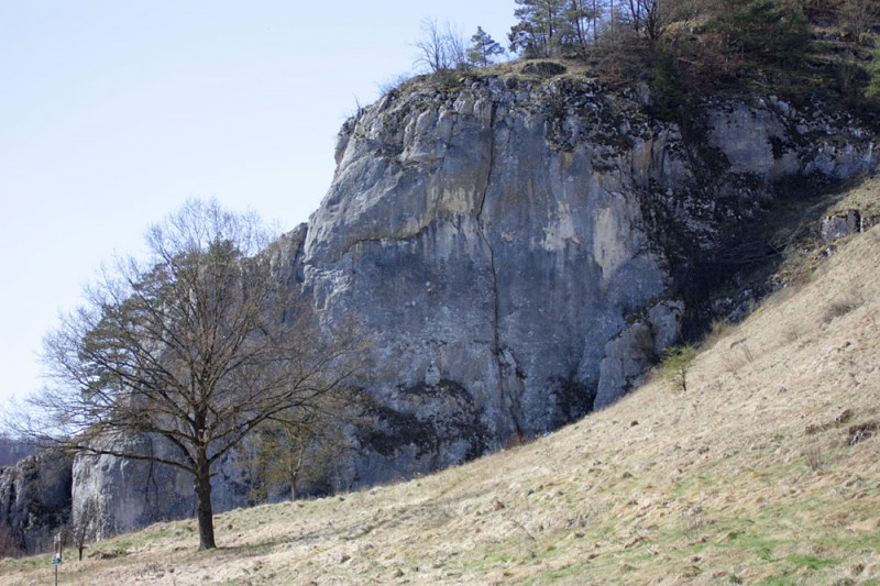 Felsfoto: Konsteiner Wand und 45 weitere Felsen im Klettergebiet Konstein (Südliches Frankenjura) ➤ Routen mit Schwierigkeitsgraden f&uuml;r den Fels Konsteiner Wand ➤ Klettertopo & Kletterf&uuml;hrer ➤ 19.05.2026