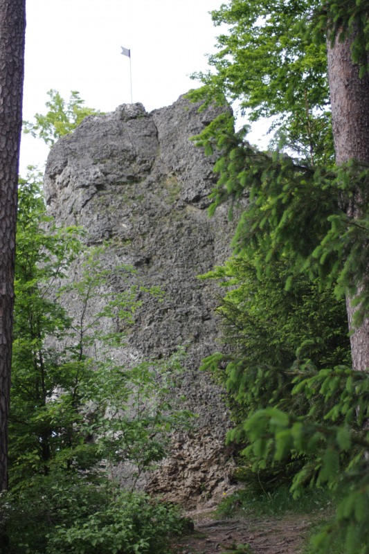 Felsfoto: Wolfstein und 690 weitere Felsen im Klettergebiet Fränkische Schweiz (Frankenjura) ➤ Routen mit Schwierigkeitsgraden f&uuml;r den Fels Wolfstein ➤ Klettertopo & Kletterf&uuml;hrer ➤ 19.05.2026