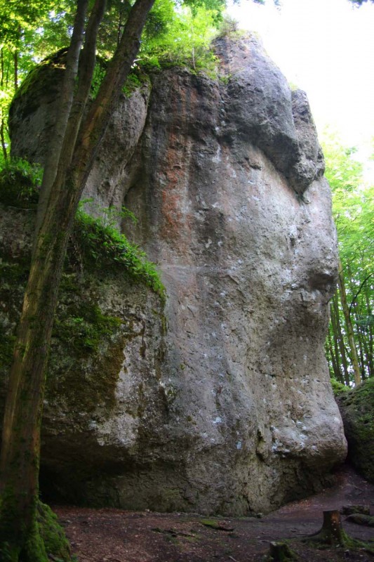Felsfoto: Krottenseer Turm und 690 weitere Felsen im Klettergebiet Fränkische Schweiz (Frankenjura) ➤ Routen mit Schwierigkeitsgraden f&uuml;r den Fels Krottenseer Turm ➤ Klettertopo & Kletterf&uuml;hrer ➤ 19.05.2026