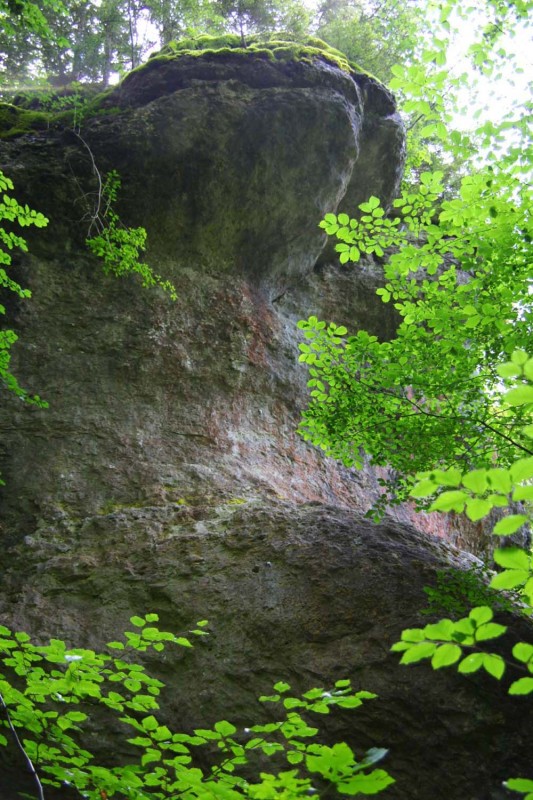Felsfoto: Leumer Gedenkwand und 690 weitere Felsen im Klettergebiet Fränkische Schweiz (Frankenjura) ➤ Routen mit Schwierigkeitsgraden f&uuml;r den Fels Leumer Gedenkwand ➤ Klettertopo & Kletterf&uuml;hrer ➤ 19.05.2026