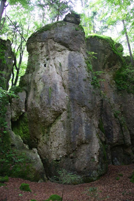 Felsfoto: Pitztaler Wand und 691 weitere Felsen im Klettergebiet Fränkische Schweiz (Frankenjura) ➤ Routen mit Schwierigkeitsgraden f&uuml;r den Fels Pitztaler Wand ➤ Klettertopo & Kletterf&uuml;hrer ➤ 10.06.2026
