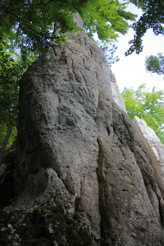 Felsfoto: Triangelturm und 41 weitere Felsen im Klettergebiet Altmühltal (Südliches Frankenjura) ➤ Routen mit Schwierigkeitsgraden f&uuml;r den Fels Triangelturm ➤ Klettertopo & Kletterf&uuml;hrer ➤ 16.07.2026
