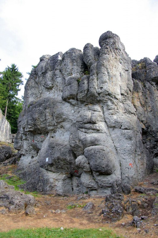 Felsfoto: Kemitzenstein und 690 weitere Felsen im Klettergebiet Fränkische Schweiz (Frankenjura) ➤ Routen mit Schwierigkeitsgraden f&uuml;r den Fels Kemitzenstein ➤ Klettertopo & Kletterf&uuml;hrer ➤ 19.05.2026