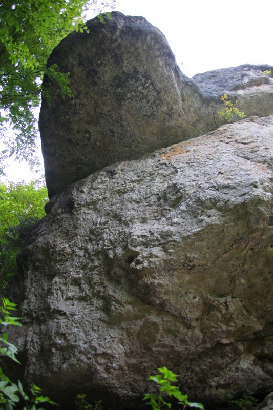 Felsfoto: Nankendorfer Block und 690 weitere Felsen im Klettergebiet Fränkische Schweiz (Frankenjura) ➤ Routen mit Schwierigkeitsgraden f&uuml;r den Fels Nankendorfer Block ➤ Klettertopo & Kletterf&uuml;hrer ➤ 19.05.2026