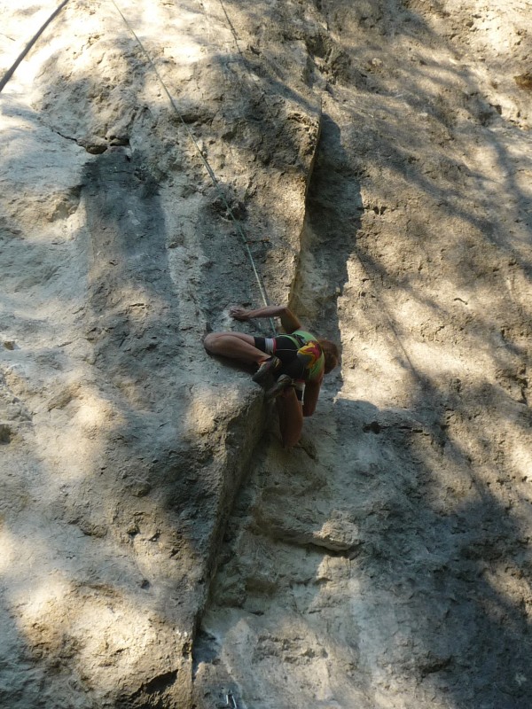 Felsfoto: Finde in der Routendatenbank von Extremklettern.de viele Infos &uuml;ber den Fels Hauptwand vom Klettergebiet Klettergarten Rettenbachtal ➤ Klettertopo & Kletterf&uuml;hrer ➤ 18.05.2026