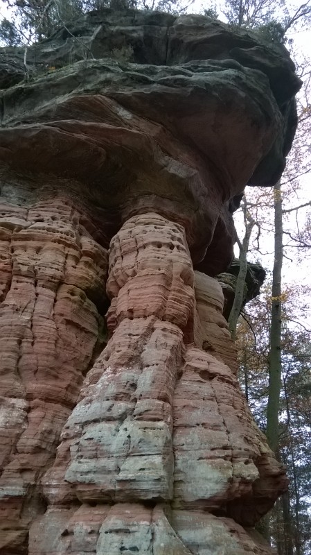 Felsfoto: Eppenbrunner Altschlossfelsen und 73 weitere Felsen im Klettergebiet Pfalz ➤ Routen mit Schwierigkeitsgraden f&uuml;r den Fels Eppenbrunner Altschlossfelsen ➤ Klettertopo & Kletterf&uuml;hrer ➤ 21.05.2026