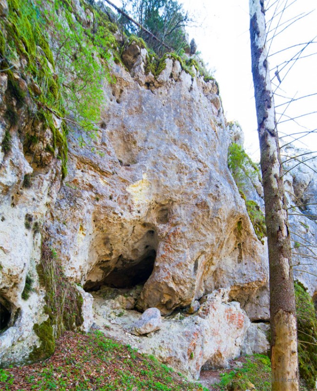 Felsfoto: Schlafwandlerfels + Cavolution und 41 weitere Felsen im Klettergebiet Altmühltal (Südliches Frankenjura) ➤ Routen mit Schwierigkeitsgraden f&uuml;r den Fels Schlafwandlerfels + Cavolution ➤ Klettertopo & Kletterf&uuml;hrer ➤ 16.07.2026