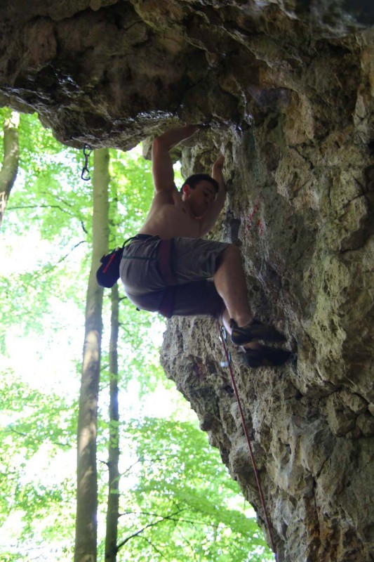 Kletterfotos Sportklettern