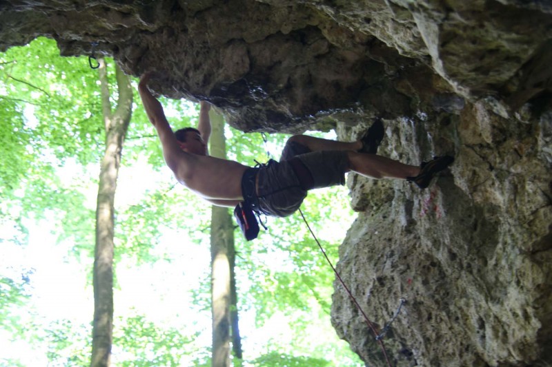 Kletterfotos Sportklettern