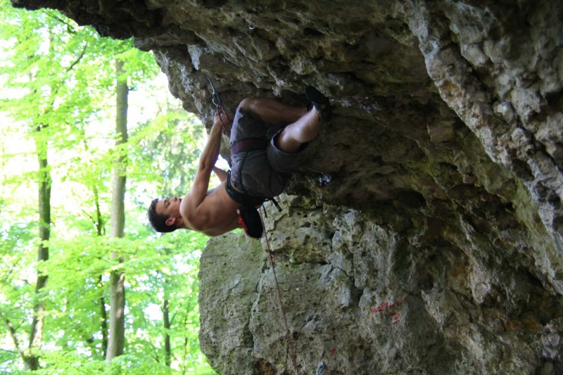 Kletterfotos Sportklettern