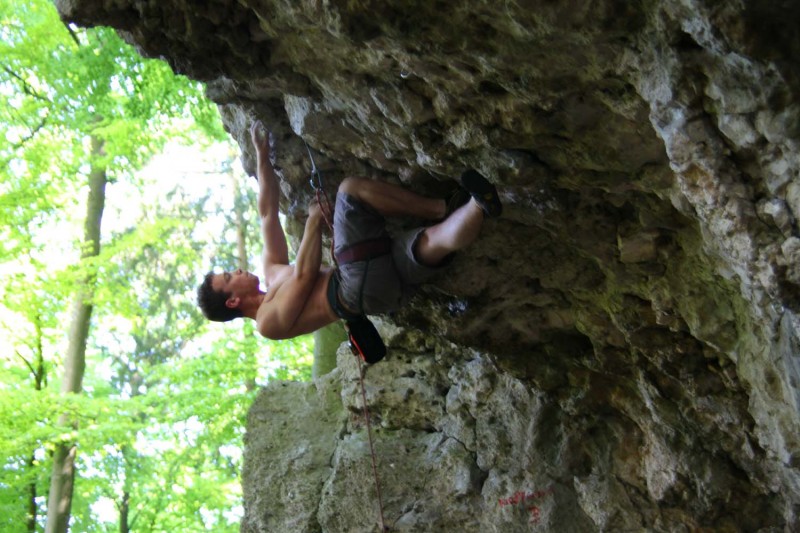 Kletterfotos Sportklettern