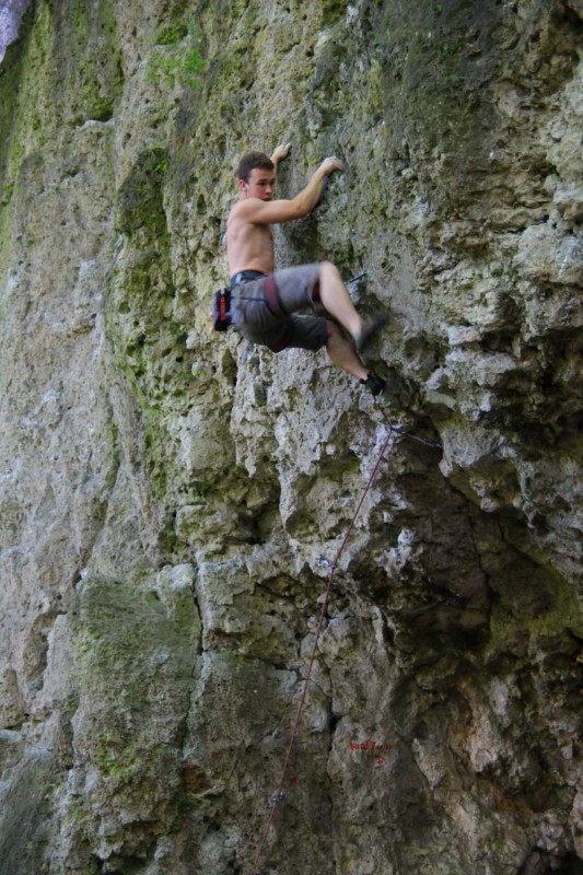 Kletterfotos Sportklettern