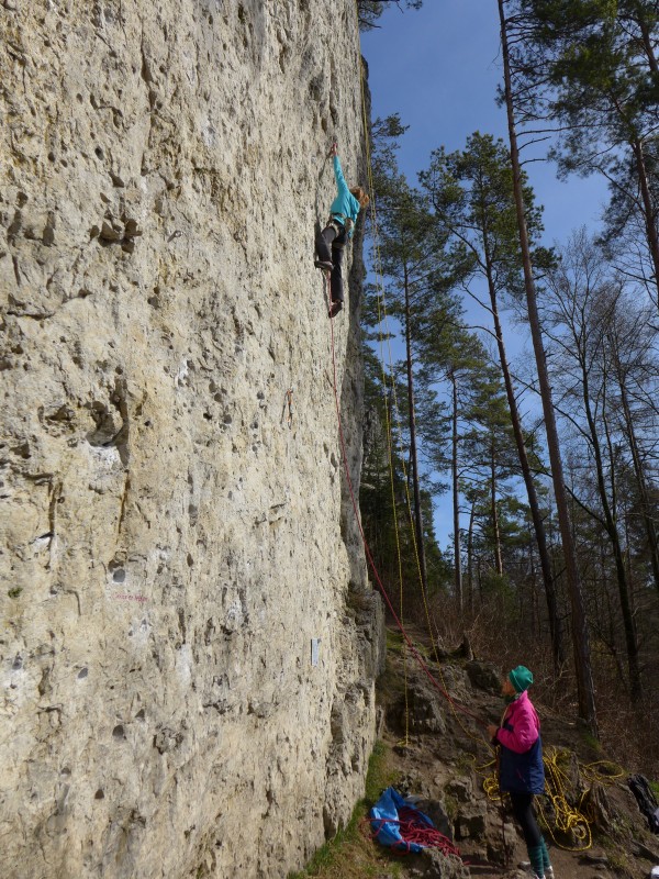 Kletterfotos Sportklettern