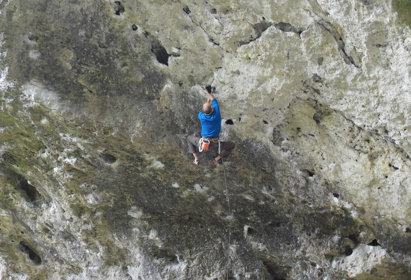 Kletterfotos Sportklettern