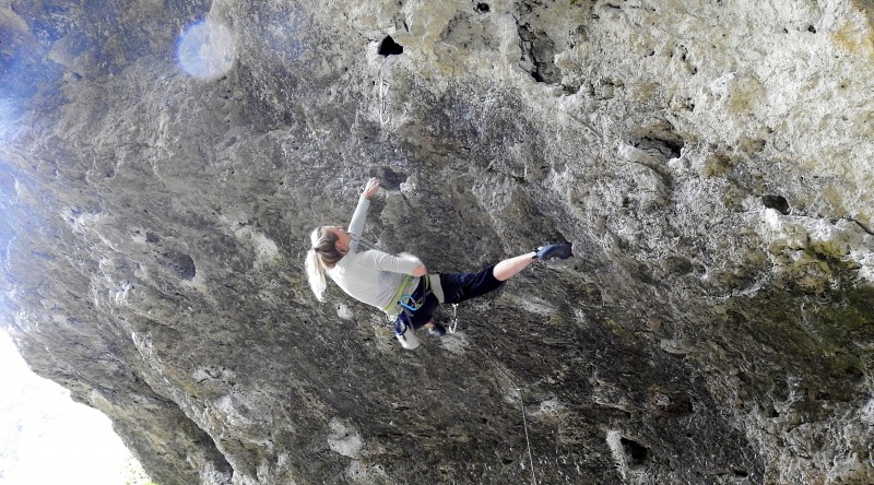 Kletterfotos Sportklettern