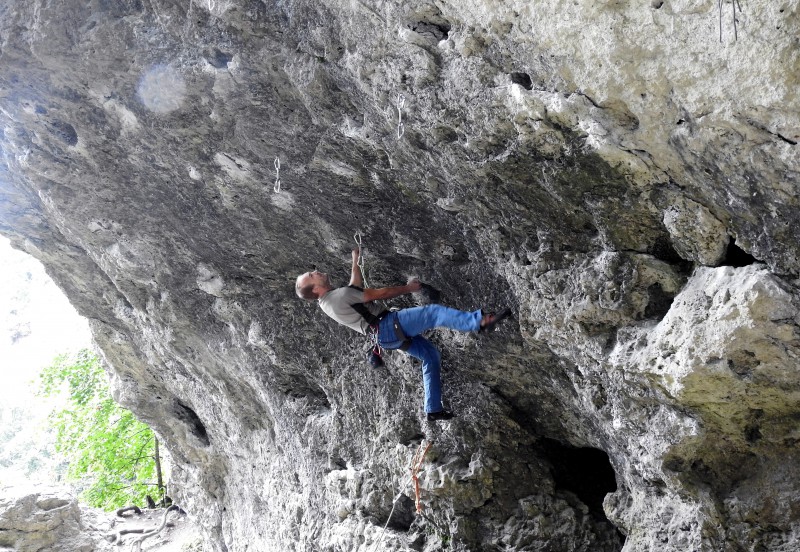 Kletterfotos Sportklettern