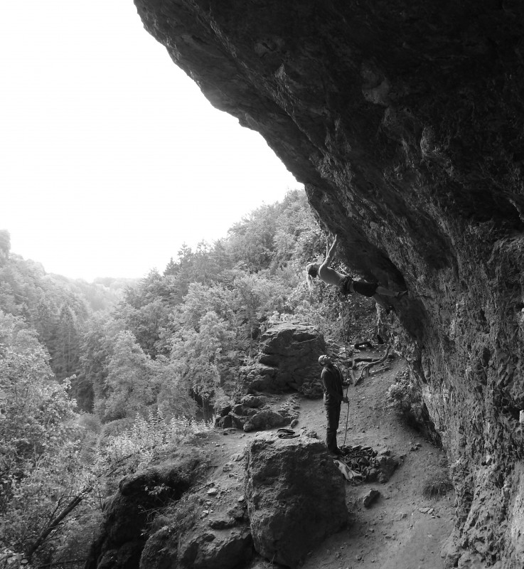 Kletterfotos Sportklettern
