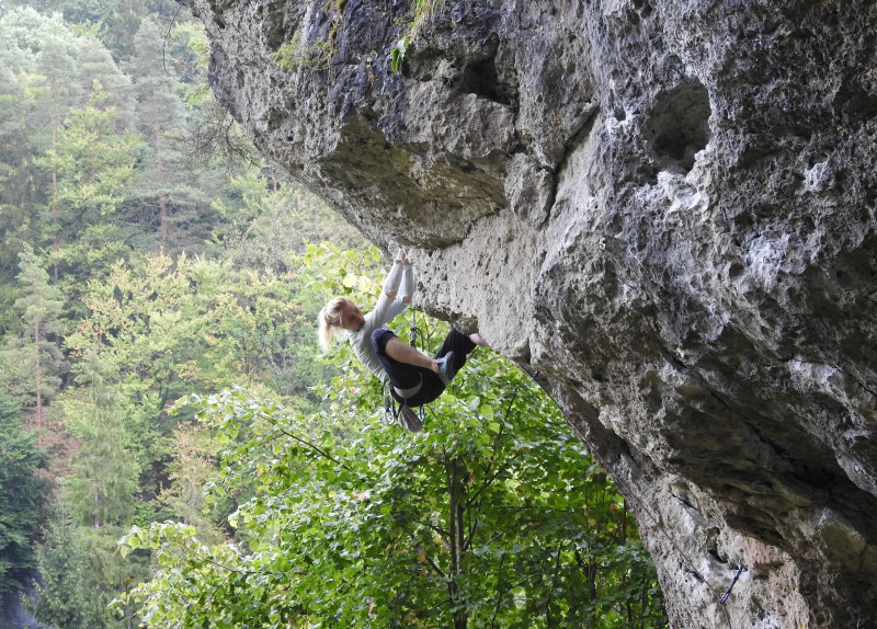 Kletterfotos Sportklettern
