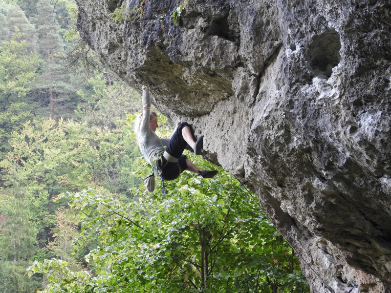 Kletterfotos Sportklettern