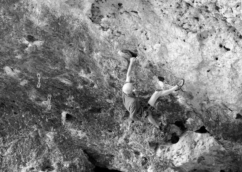 Kletterfotos Sportklettern