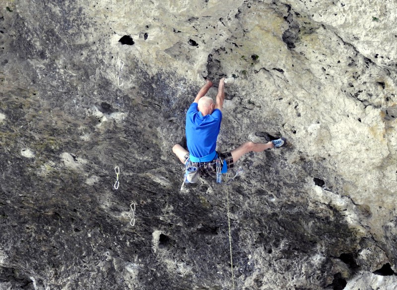 Kletterfotos Sportklettern
