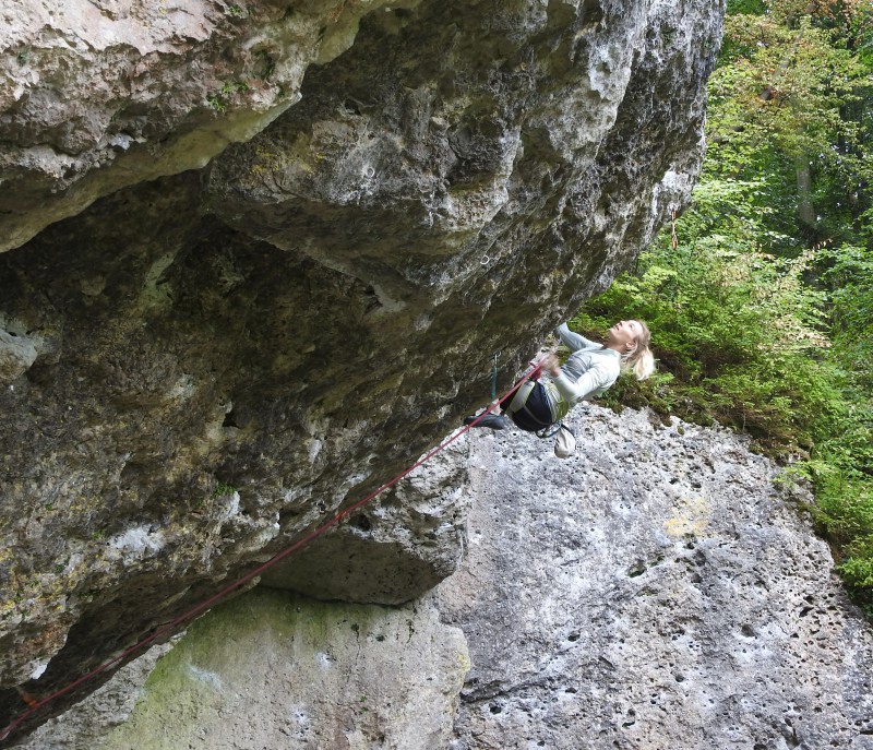Kletterfotos Sportklettern