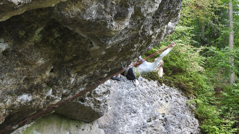 Kletterfotos Sportklettern