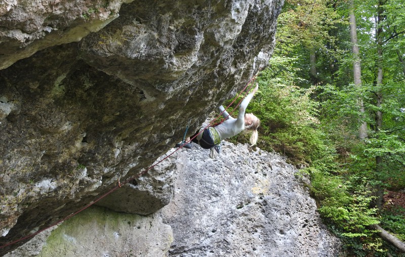 Kletterfotos Sportklettern