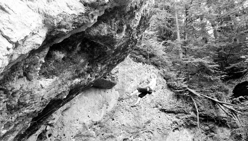 Kletterfotos Sportklettern