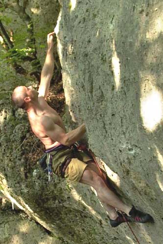 Kletterfotos Sportklettern
