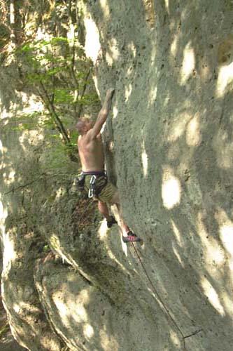 Kletterfotos Sportklettern