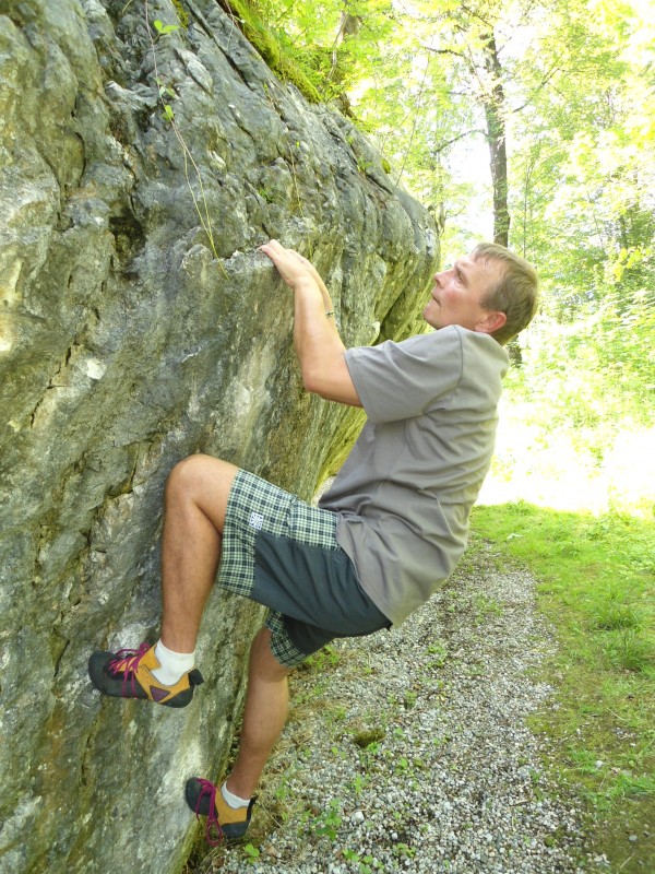 Kletterfotos Bouldern