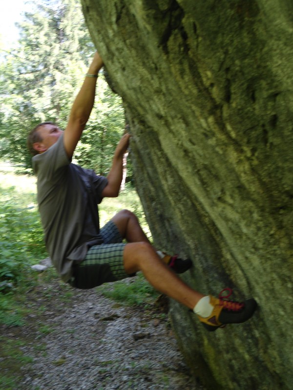Kletterfotos Bouldern