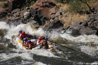 Rafting - mit dem Schlauchboot durchs Wildwasser