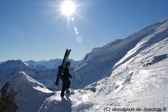 Skitouren und Skibergsteigen - Tipps rund um Skitouren gehen