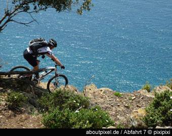 Mit dem Mounteinbike durch die Berge